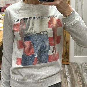 Vintage Bruce Springsteen crew neck sweatshirt